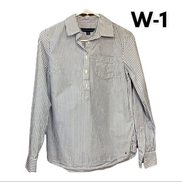 Tommy Hilfiger Tops - SzXS Tommy Hilfiger Button Down Half Shirt